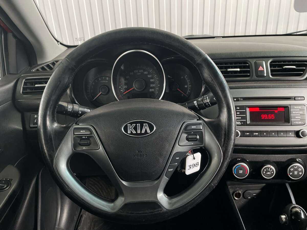 Kia Rio, 2015 Фото №10