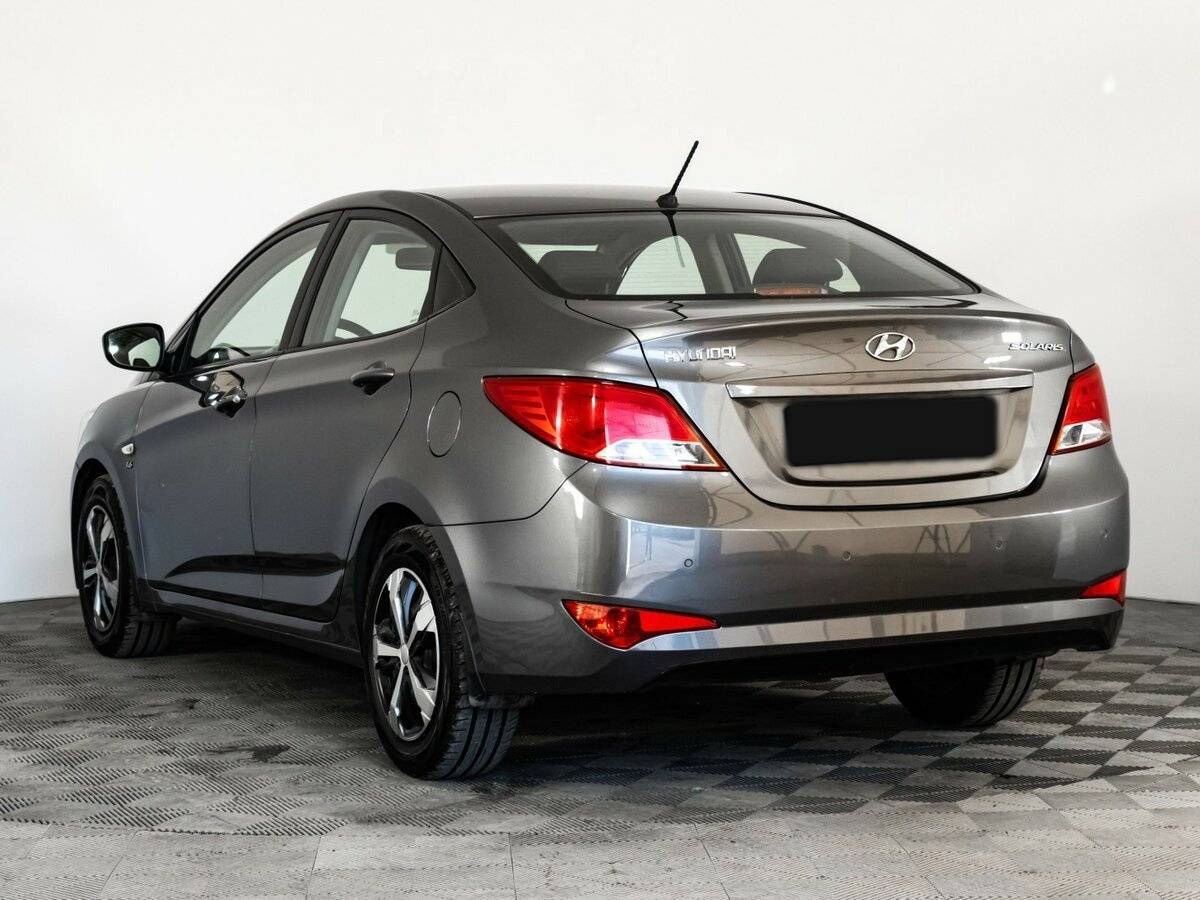 Hyundai Solaris, 2015 Фото №6