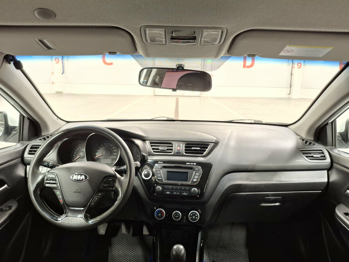 Kia Rio III Рестайлинг, 2017 Фото №14