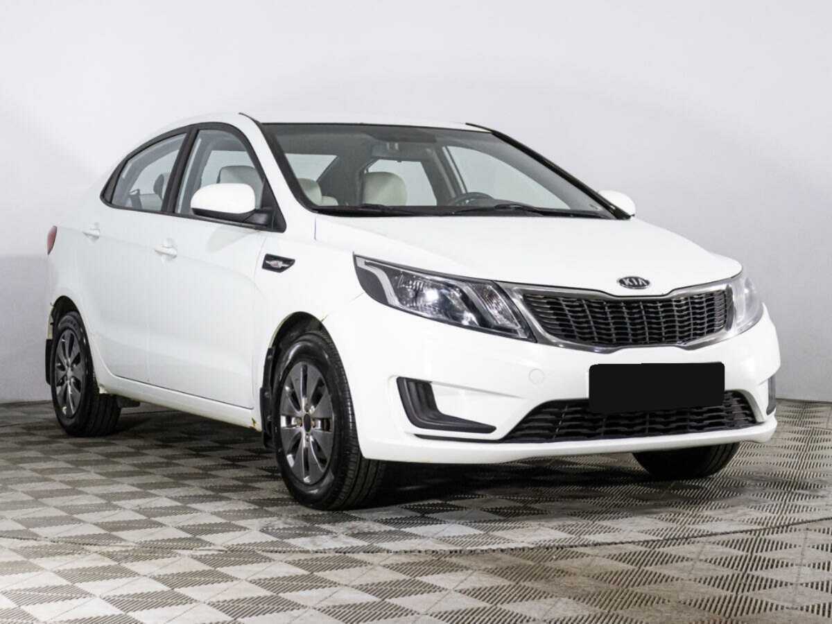 Kia Rio 5-speed, 2012 Фото №3