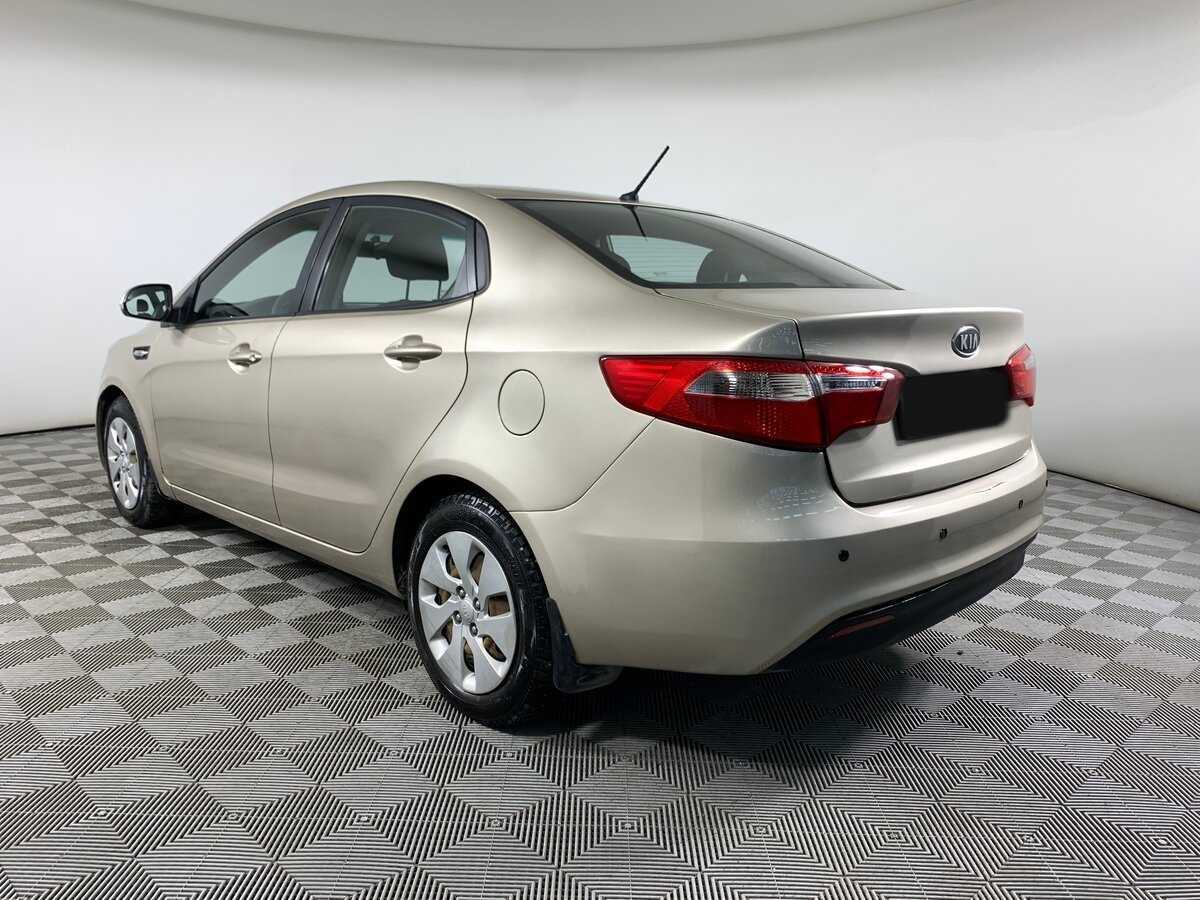 Kia Rio, 2012 Фото №7