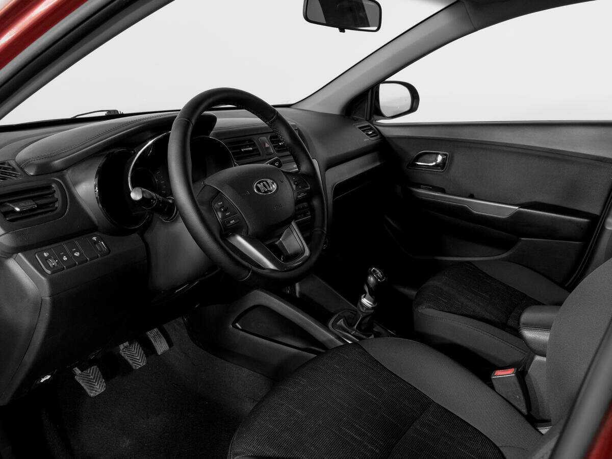 Kia Rio 5-speed, 2013 Фото №15