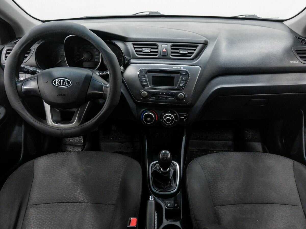 Kia Rio 5-speed, 2012 Фото №11