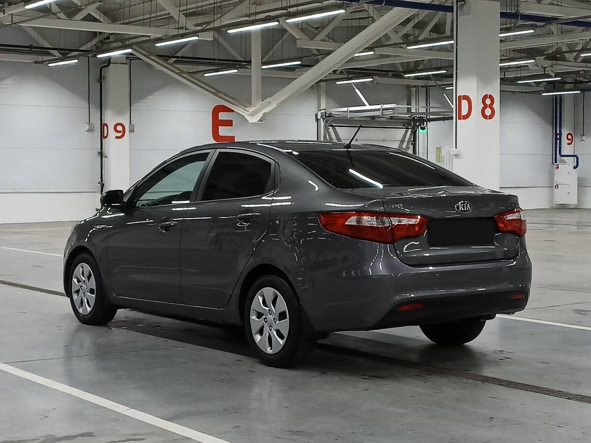 Kia Rio 5-speed, 2013 - 84 841 км. | Фото №7